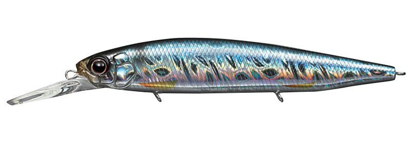 Jerkbait Evergreen Faith 115 col. #20 Aurora Black