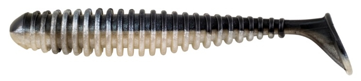 Shad Berkley PowerBait Power Swimmer 4.3” col. Black Shad Shad Berkley PowerBait Power Swimmer 4.3” col. Black Shad