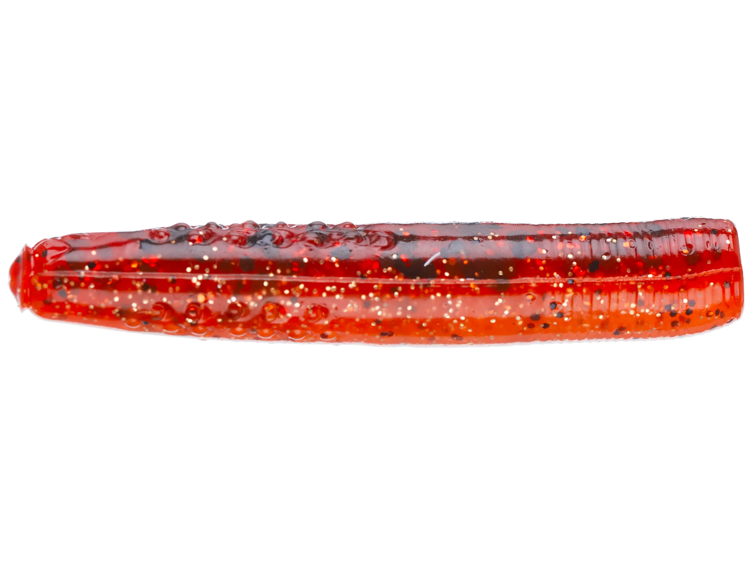 Ned Rig Worm Z-Man Micro Trd 1.75" col. 370 Fire Craw