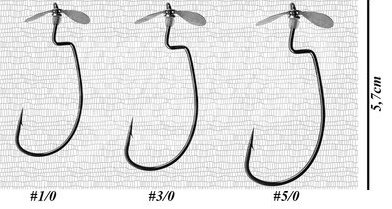 Amo Decoy Worm 106 Screw Hook 