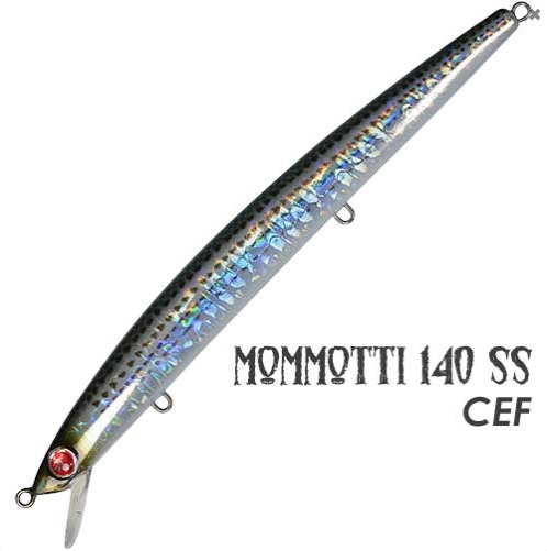 Jerkbait Seaspin Mommotti SS 140 (Slow Sinking) 16 gr col. CEF Jerkbait Seaspin Mommotti SS 140 (Slow Sinking) 16 gr col. CEF