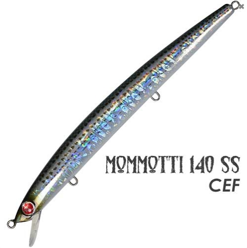 Jerkbait Seaspin Mommotti SS 140 (Slow Sinking) 16 gr col. CEF