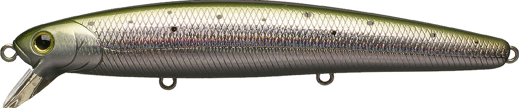 Jerkbait Lucky Craft Flash Minnow 110 SP col. Laser Rainbow Trout