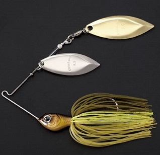 Spinnerbait Elite Lure CFS 5/8 oz Double Willow col. Ghost Ayu