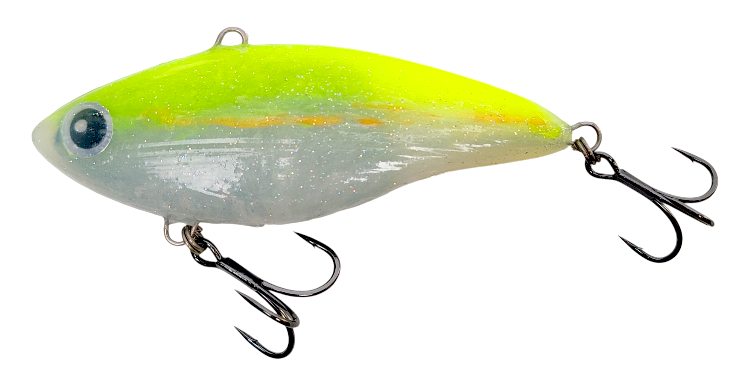 Soft Vibration Bertox Glavinjara GX 10 cm 90 g col. Fluo Back Yellow