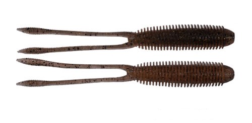 Worm Sunny Bros Drug Whip 3.8" col. Dark Shrimp Worm Sunny Bros Drug Whip 3.8" col. Dark Shrimp