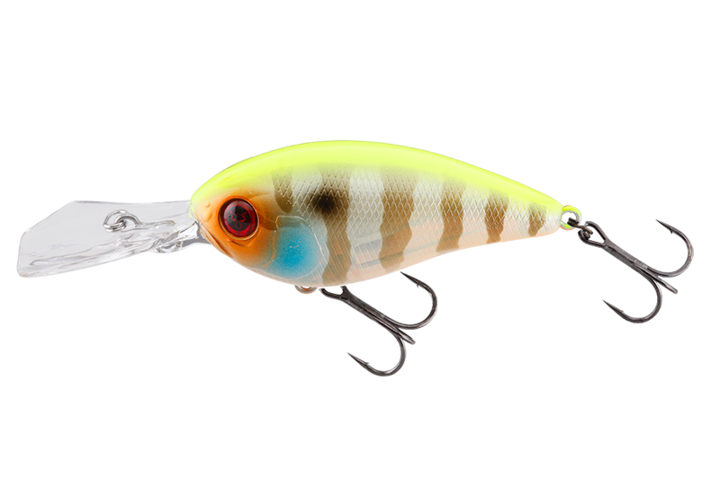 Deep Crankbait Jackall Digle 4+ Col. Chartreuse Back Bluegill