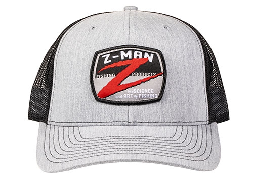 Cappellino Z-Man Z-Badge Trucker Hatz col. Gray/Black