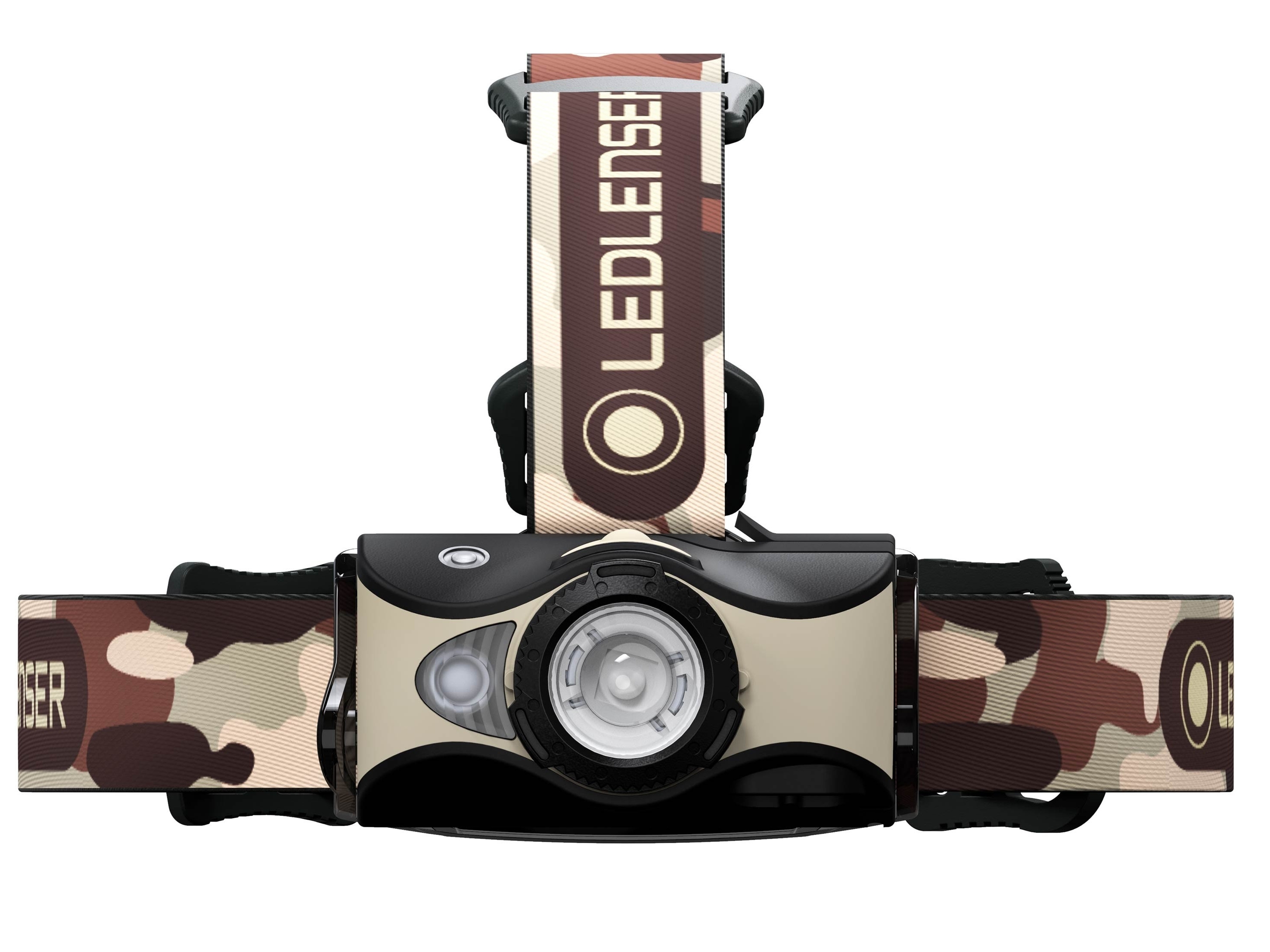 Torcia Frontale LedLenser MH8 Outdoor Series col. Black/Sand