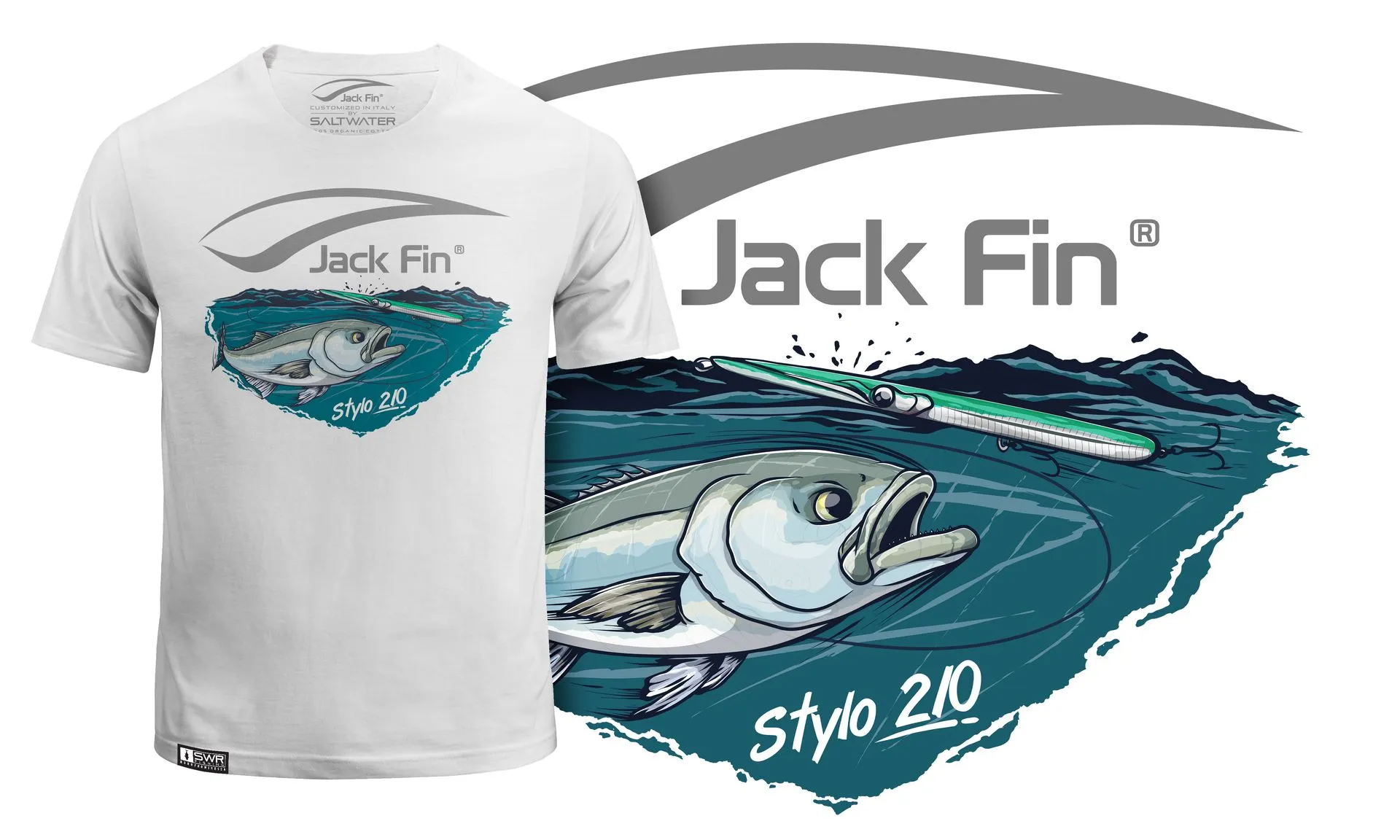 Maglietta Jack Fin Serra S210 Art T-Shirt size M Maglietta Jack Fin Serra S210 Art T-Shirt size M