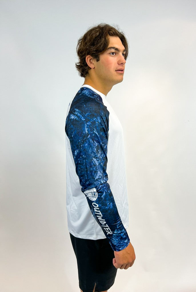 Maglia Anti-UV Outwater Camp One col. Dark Blue