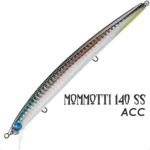 Jerkbait Seaspin Mommotti SS 140 (Slow Sinking) 16 gr col. ACC