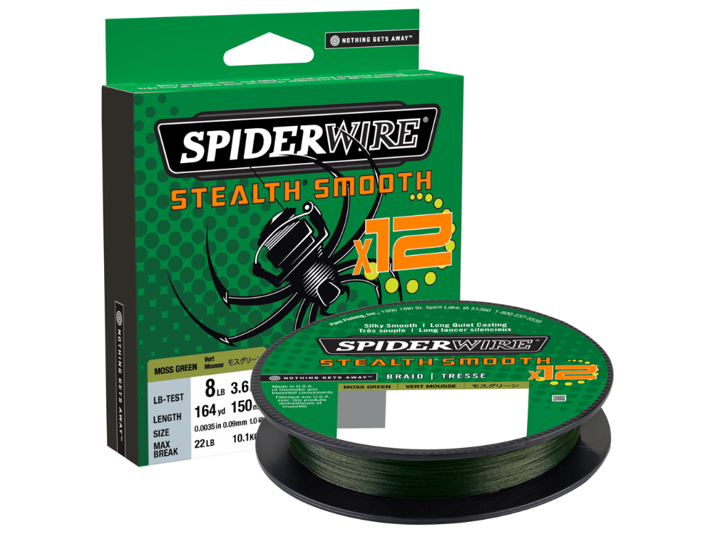 Treccia SpiderWire Stealth Smooth 12 Braid 150Mt MG