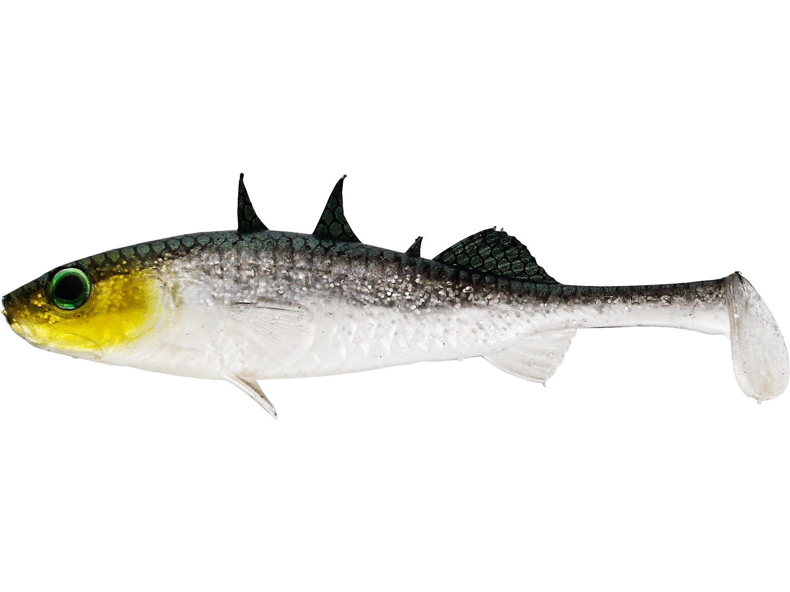 Shad Westin Stanley the Stickleback Shadtail 9cm Hdlght 5p Shad Westin Stanley the Stickleback Shadtail 9cm Hdlght 5p