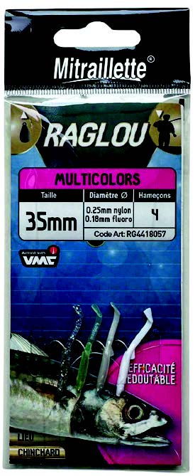 Terminale Pronto Ragot Raglou 35 Sabiki Multicolors