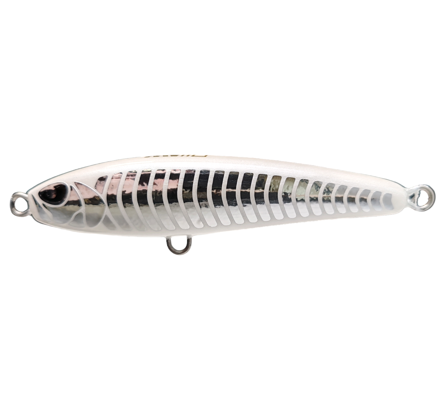 Stickbait BFS Lure MV110 S SSFS col. 03 White Lightning Stripe Scale