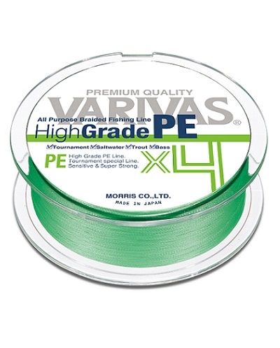 Treccia Varivas High Grade Green Braid X4 150mt 25lb PE 1.5