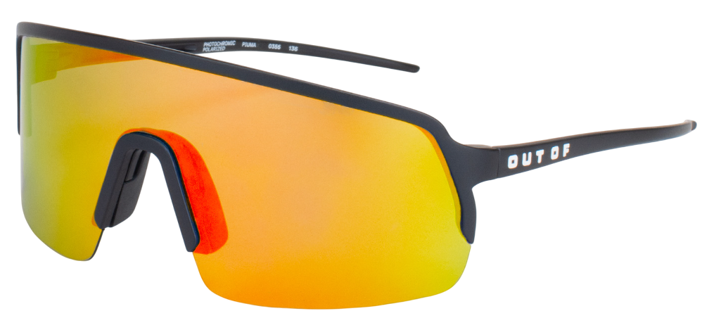 Occhiali Polarizzati Out Of Piuma Black/White