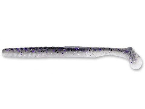 Shad Tail Worm Gary Yamamoto Swimsenko 5" col. 927 Smk Pprl Holo/031