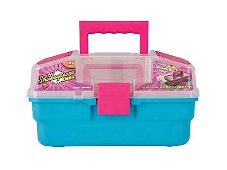 Cassettina per bambini Shakespeare Cosmic Tackle Box Pink