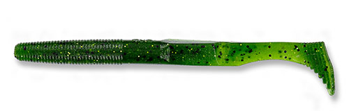 Shad Tail Worm Gary Yamamoto Swimsenko 5" col. 323 Wtmln Blk/ sm Gld Shad Tail Worm Gary Yamamoto Swimsenko 5" col. 323 Wtmln Blk/ sm Gld