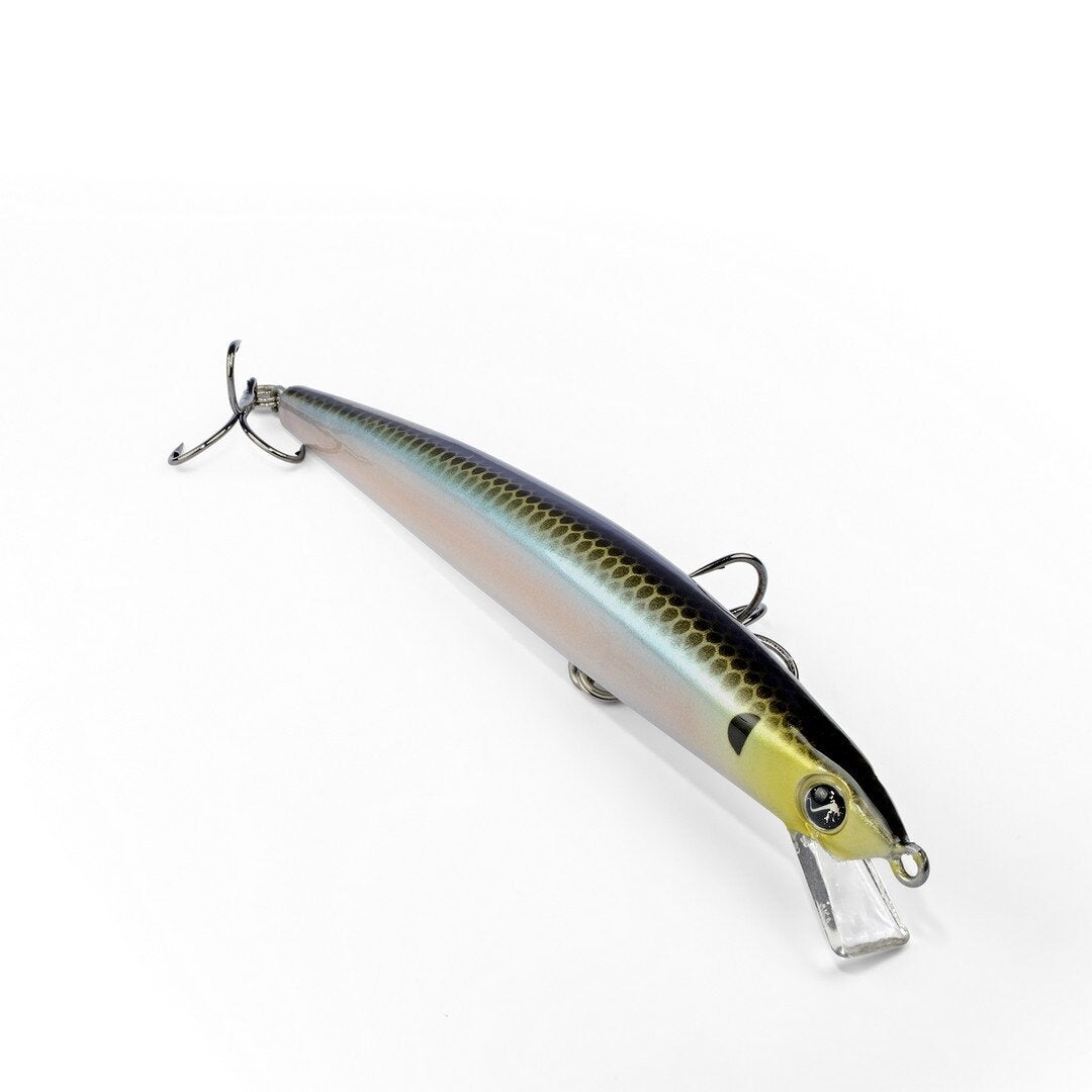 Jerkbait Geko By Seaspin Mommotti 115 SF 12gr Col. American Shad