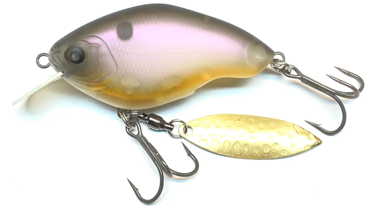 Shallow Crankbait Nishine Chippawa RB Blade col. Ghost Shad