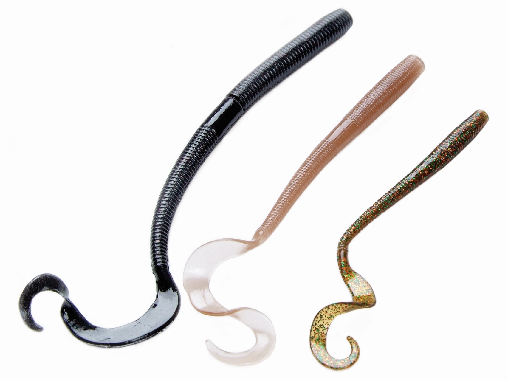 Ribbon Tail Worm Gary Yamamoto Curly Tail Worm 12"