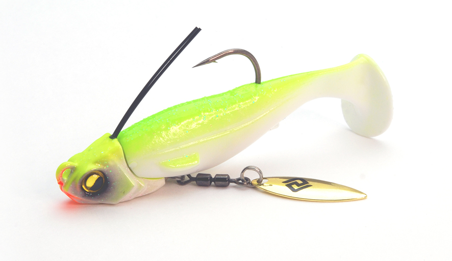 Bladed Soft Shad Raid Head Swimmer Libero 10 g col. 009 White Chart Bladed Soft Shad Raid Head Swimmer Libero 10 g col. 009 White Chart