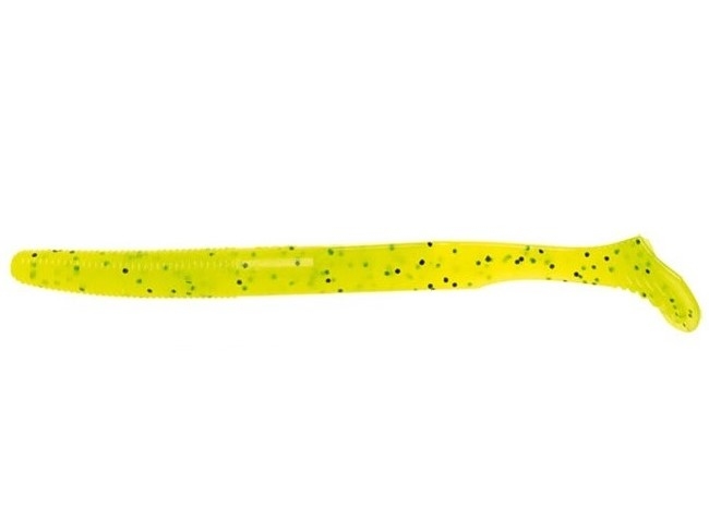 Shad Tail Worm Gary Yamamoto Swimsenko 5" col. 156 Chart w/lg Black Shad Tail Worm Gary Yamamoto Swimsenko 5" col. 156 Chart w/lg Black
