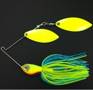 Spinnerbait Elite Lure CFS 5/8 oz Double Willow