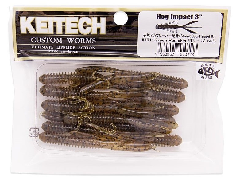 Softbait Keitech Hog Impact 3”