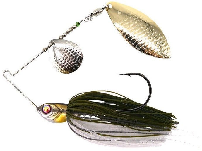 Spinnerbait Damiki TOT Type II Tandem 1/2 oz (14 g) col. 022 Br Sh Spinnerbait Damiki TOT Type II Tandem 1/2 oz (14 g) col. 022 Br Sh