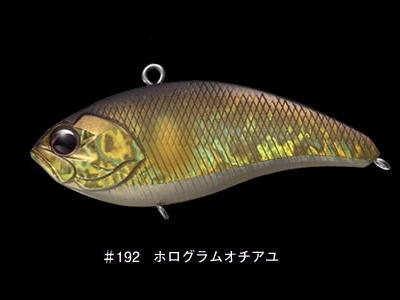 Lipless Crankbait Evergreen Whizzer col.192 Hologram Ochiayu