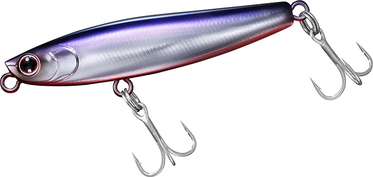 Jig Minnow Daiwa Morethan Switch Hitter DH76S col. Katakuch Red Blly