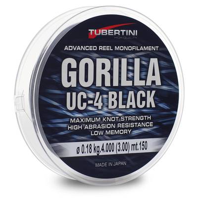 Monofilo Tubertini Gorilla UC-4 Black 1000 m