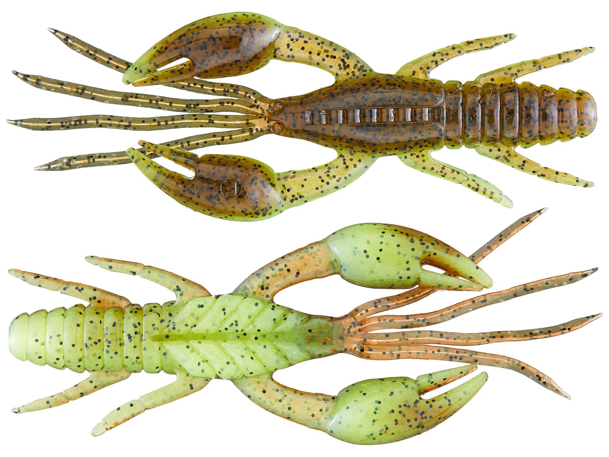 Gambero OSP Dolive Craw 3" col. TW107 Green Pumpkin/Chart