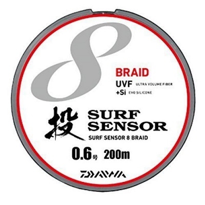 Treccia Daiwa UVF Surf Sensor X8 0.6 PE 200 mt