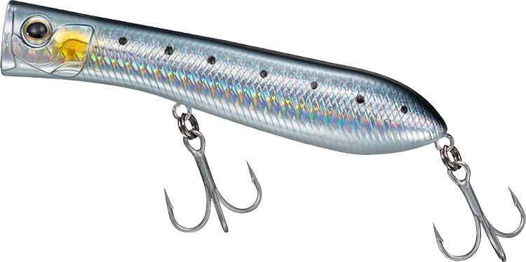 Popper Daiwa Salty Pops 95F col. Laser Maiwashi Popper Daiwa Salty Pops 95F col. Laser Maiwashi