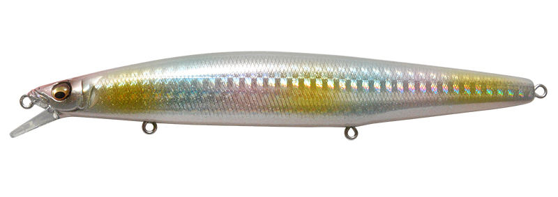 Jerkbait Megabass Marine Gang 140S (Sinking) col. GG Rainbow