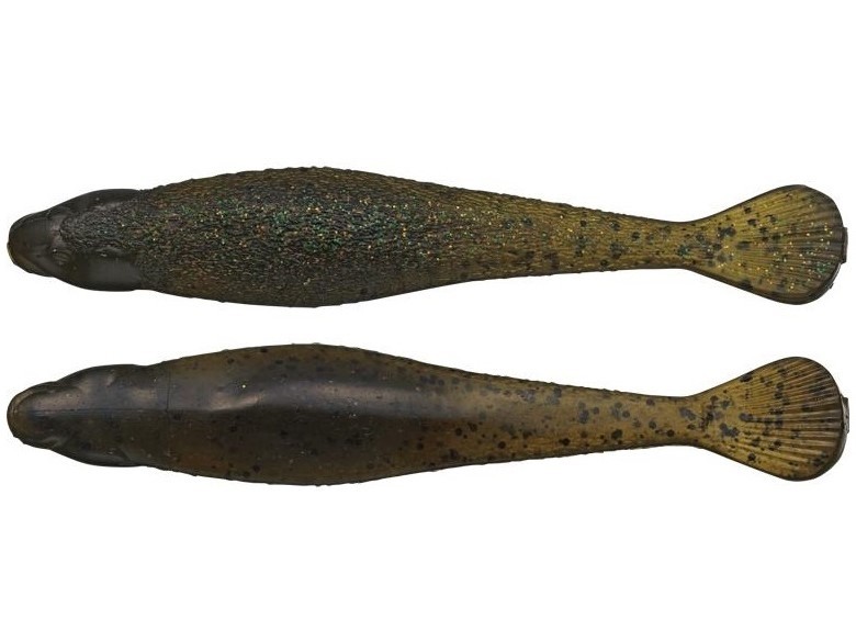 Soft Minnow Evergreen Sculpin 2.6” Col. #53 Secret Greenpumpkin Soft Minnow Evergreen Sculpin 2.6” Col. #53 Secret Greenpumpkin