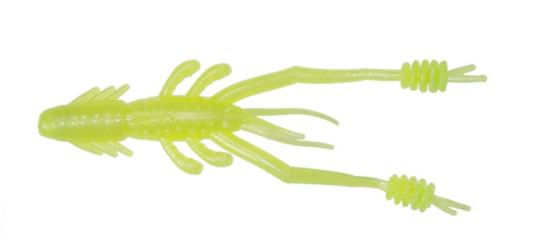 Gambero Reins Ring Shrimp 3" col. 416 Glow Chart