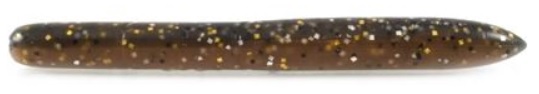 Stick Worm Black Flagg BiggButt S 3,95” Col. #111 Goby Flash