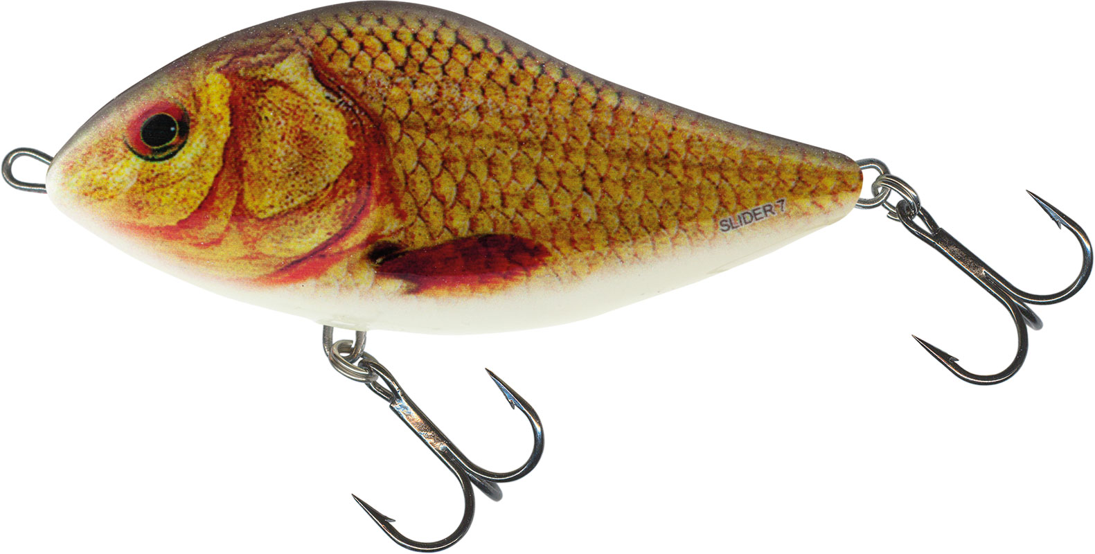 Jerkbait Salmo Slider Floating 10 cm 36 g col. Sprntrl Gldn Crucian