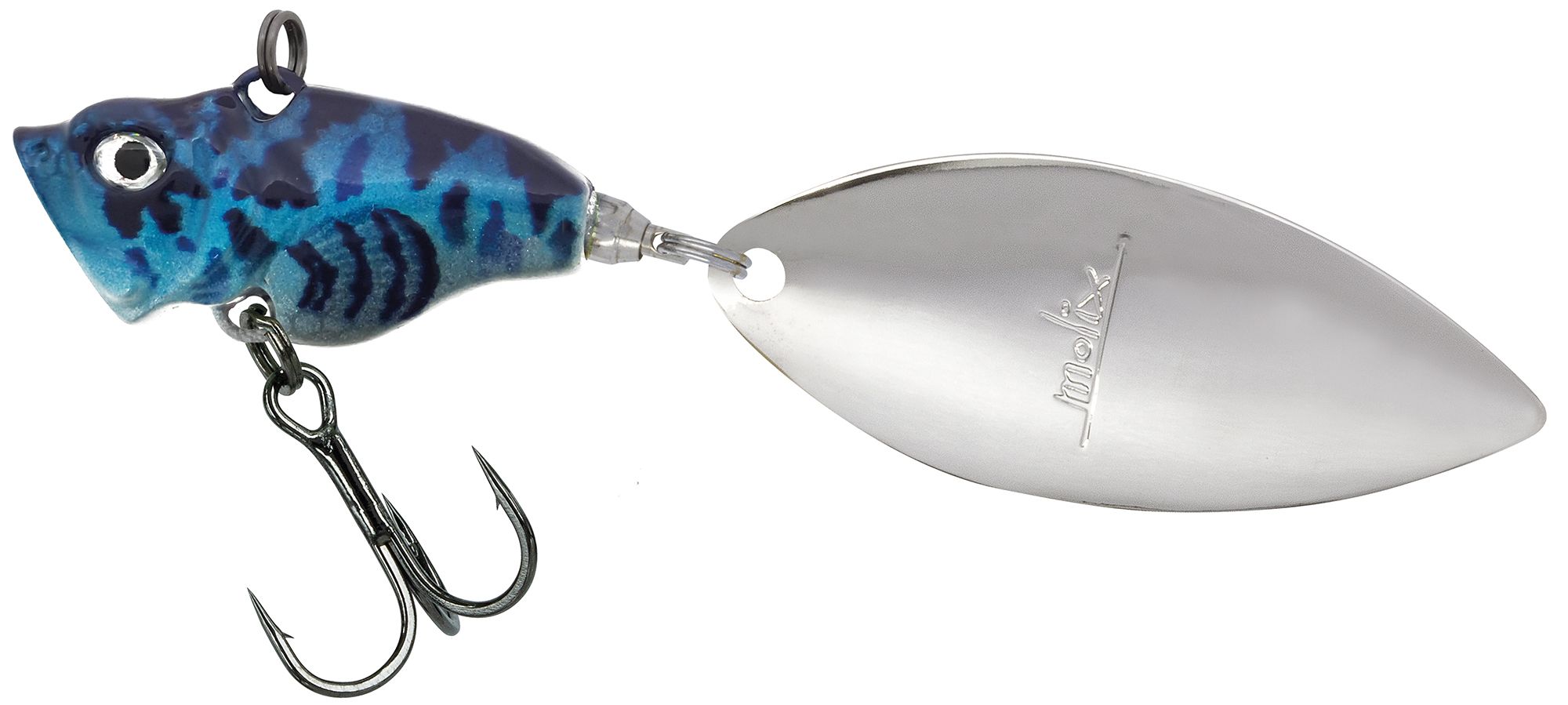 Metal Vibration Molix Trago Spin Tail Willow 1/2 oz col 536 F&B Goby