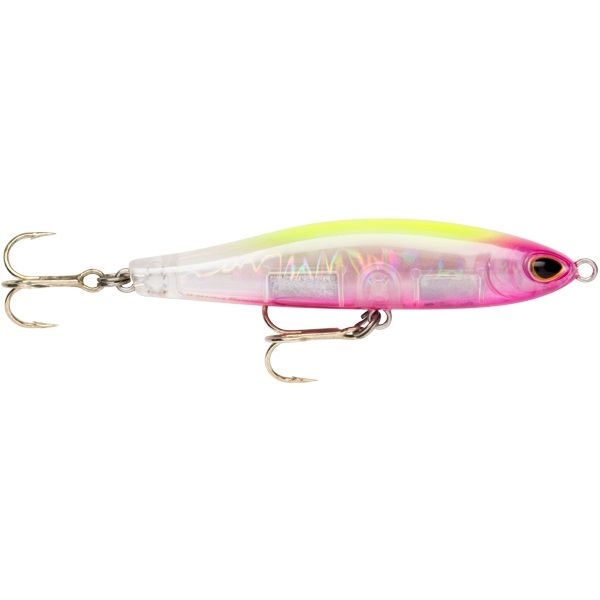 Stickbait Storm So-Run Sinking Pencil 80S Clear Pink Head Chartreuse