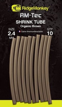 Ridgemonkey RM-Tec Shrink Tube Organic Brown 2.4mm