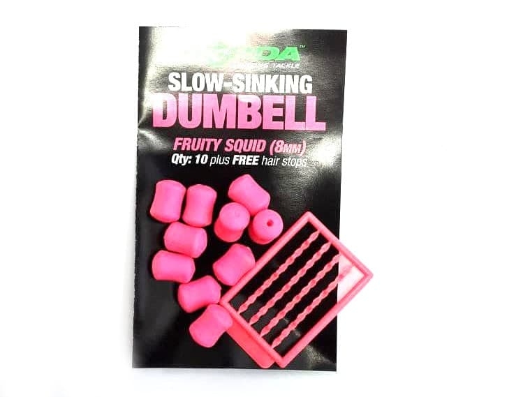 Esca finta Korda Slow Sinking Dumbell Fruity Squid 8mm Esca finta Korda Slow Sinking Dumbell Fruity Squid 8mm