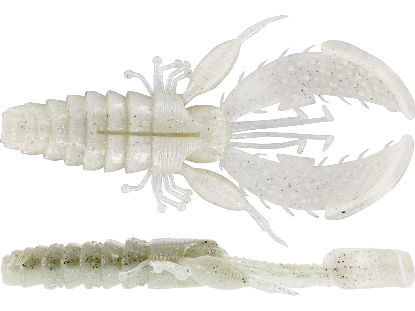 Gambero Westin CreCraw Creaturebait 8,5cm col. Glow White