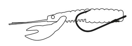 Amo OMTD Punching Hook 4 pcs serie OH3300